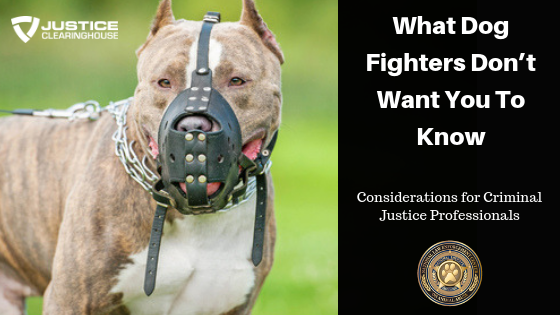 What Dog Fighters Don’t Want You to Know: Considerations for the Justice Professional